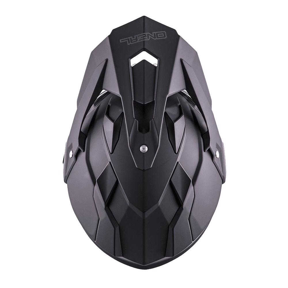 O'Neal SIERRA Helmet FLAT black, enduro helma na motorku, černá matná