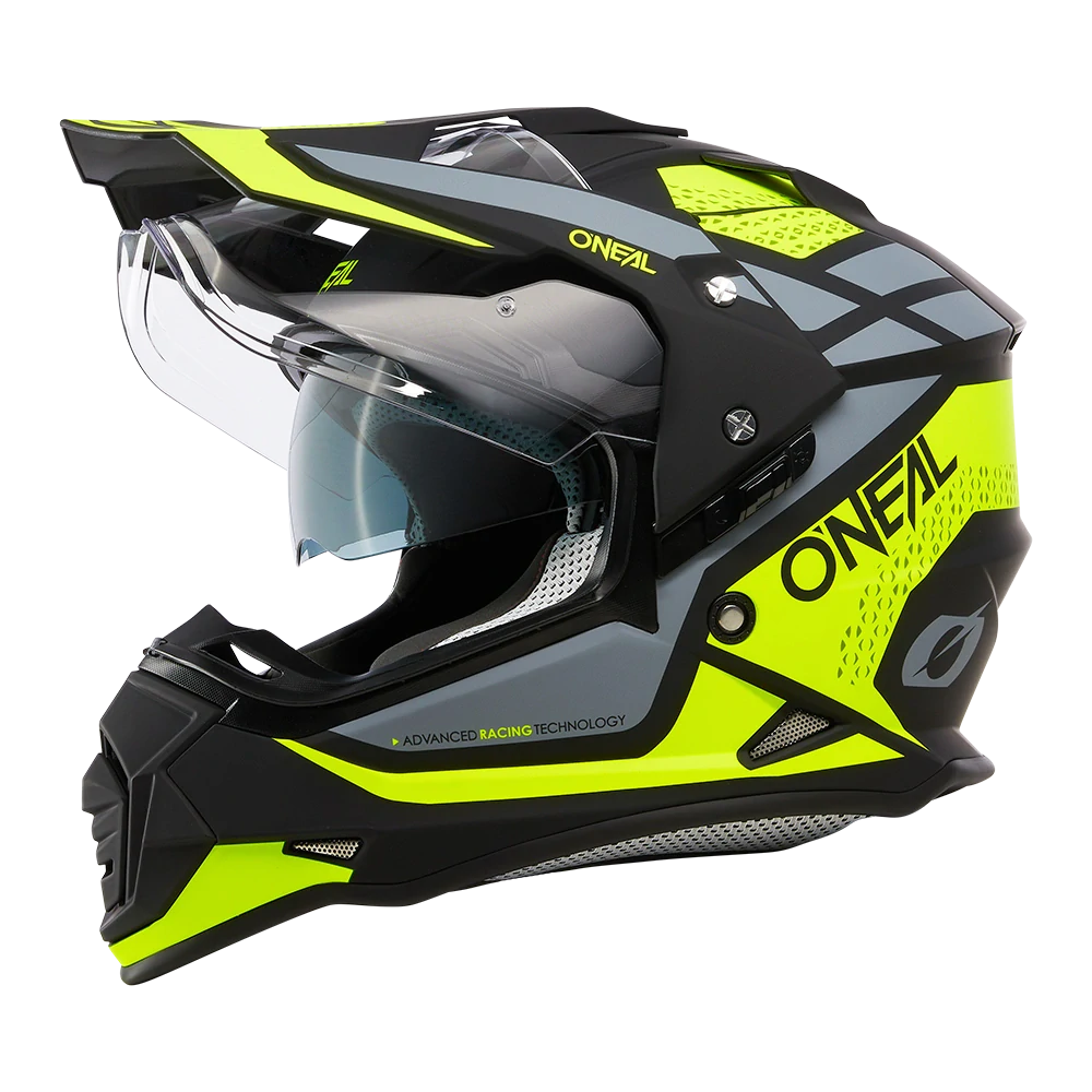 O'Neal SIERRA Helmet R neon yellow/black/gray, enduro helma na motorku