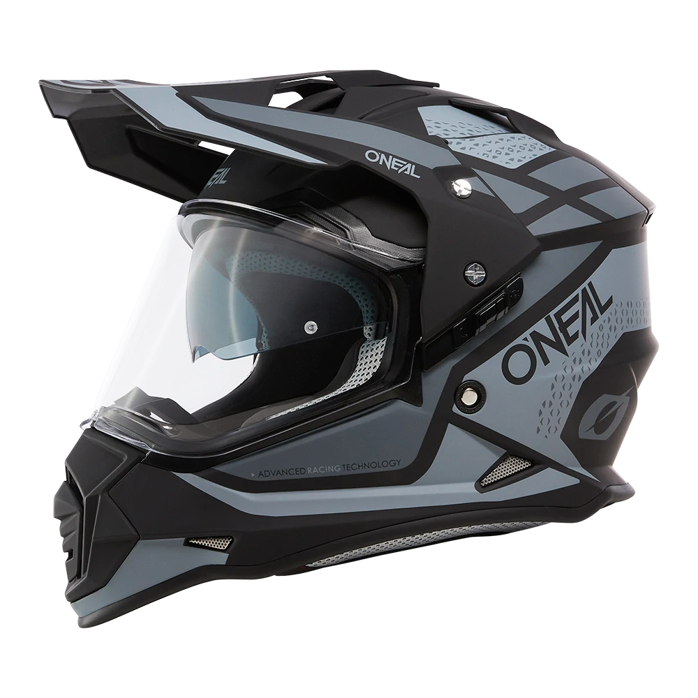 O'Neal SIERRA Helmet R black/gray, enduro helma na motorku