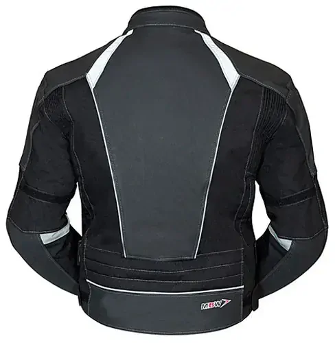 Bunda na motorku MBW Lanta kombinace kůže/textil Cordura, DOPRAVA ZDARMA
