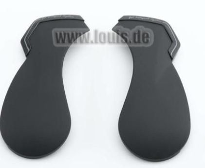 Plexi DLOUHÉ + bočnice Probiker KX3/KX4 černé na přestavbu na JET helmu DOPRODEJ