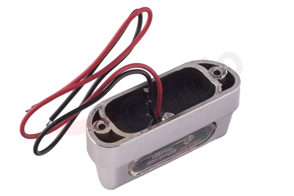 LED osvětlení SPZ na motorku 56x16x20 mm, chrom