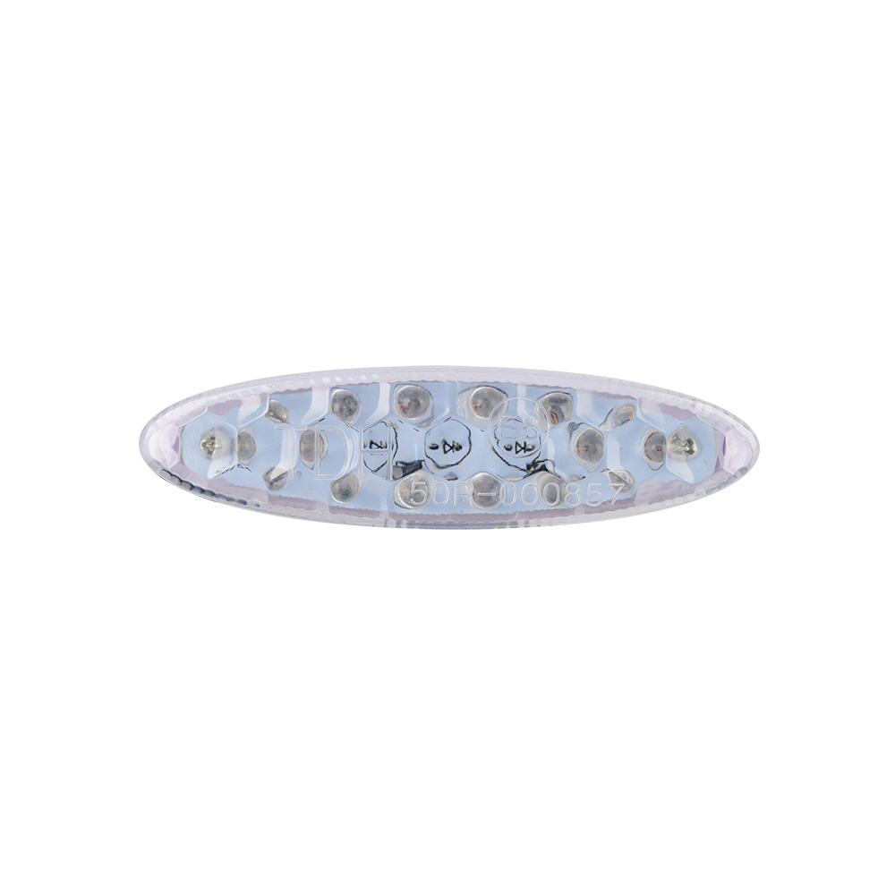Koncové LED světlo na motorku OXFORD Eyeshot Tail light s osvitem SPZ, 120 x 32 mm, universální