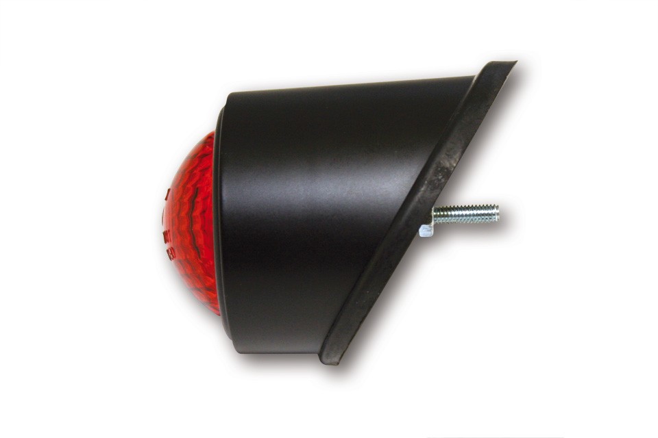 Světlo LED "Old School Typ 1" černé zadní, chopper a custom