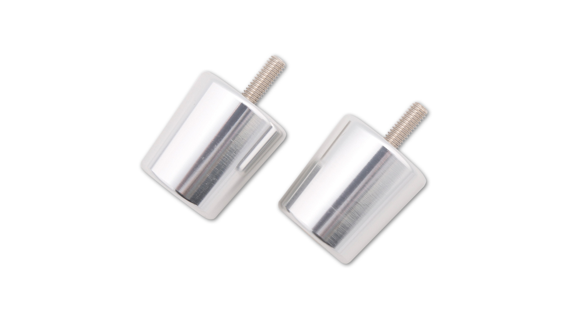 Závažíčka do řídítek Suzuki stříbrná, pár