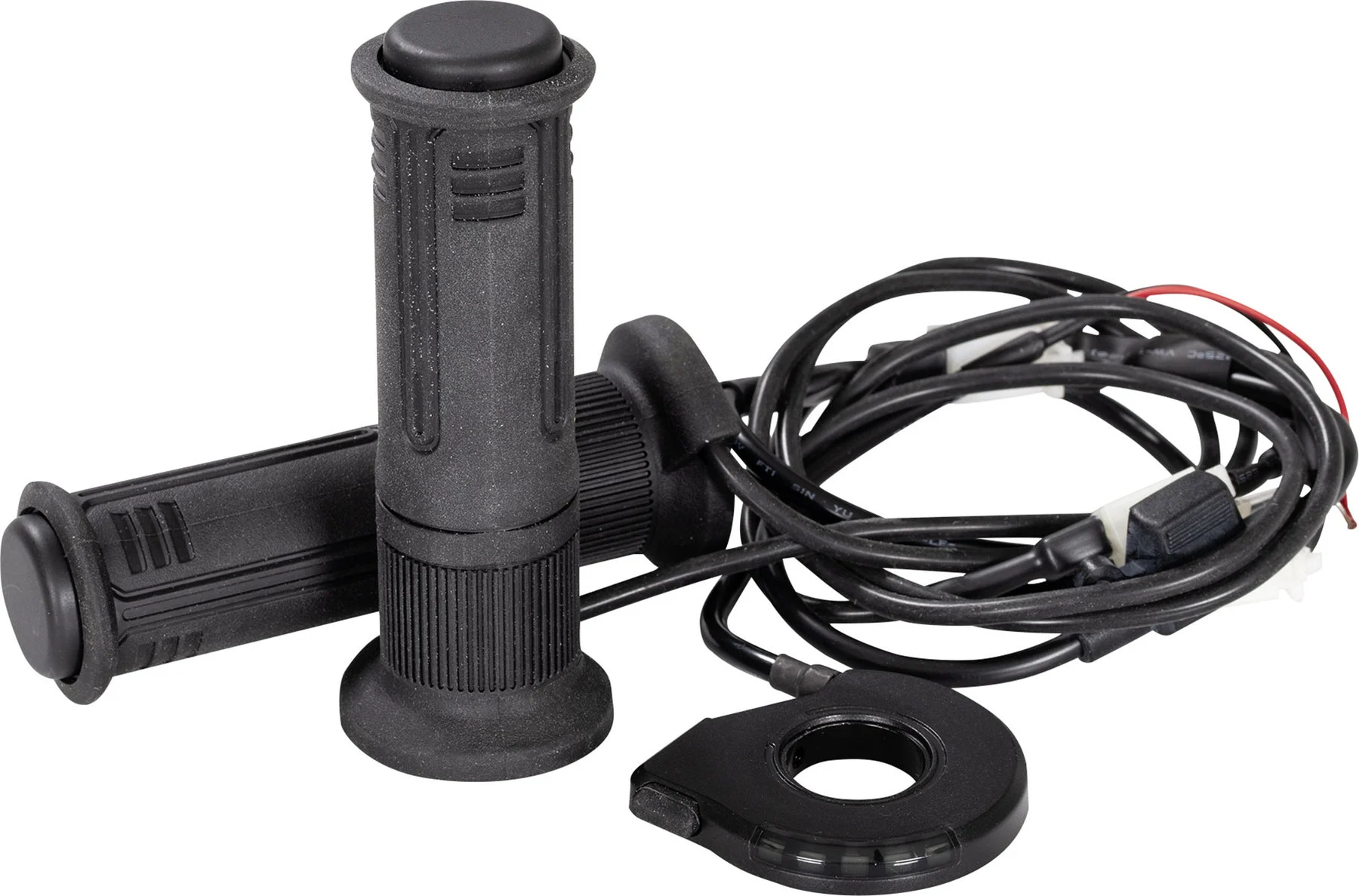 Vyhřívané rukojeti na motorku KOSO HG07, 5 úrovní výhřevu, pro řidítka 22 mm 