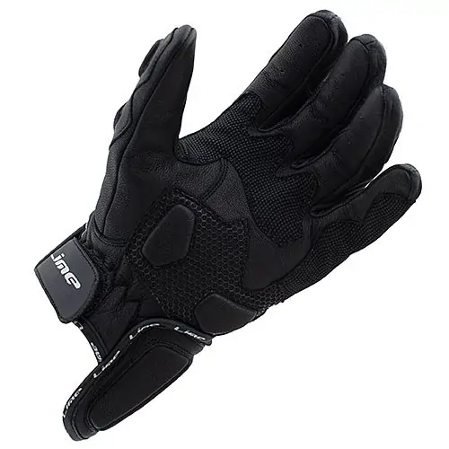 Rukavice na motorku MBW Dustin, krátké kožené