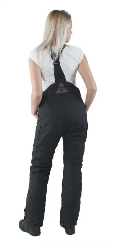 Dámské kalhoty na motorku MBW Agate černé, textilní 3-vrstvé DOPRAVA ZDARMA