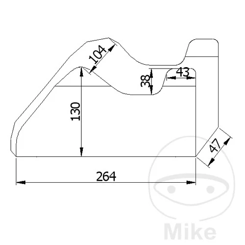 Plachta na motorku vnitřní "INDOOR" XXL s prostorem na kufr (264 cm) do garáže