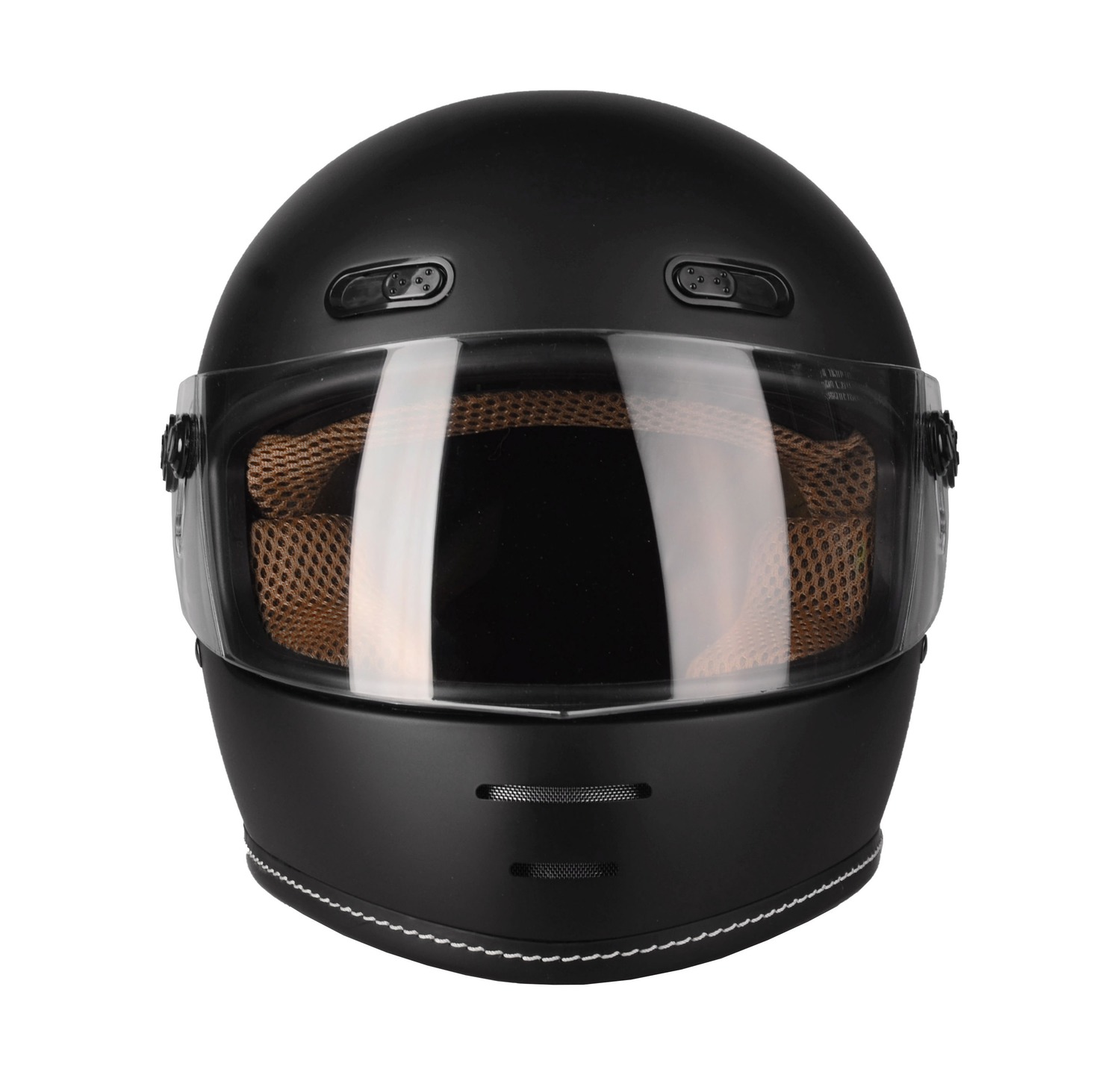 Lazer Oroshi Z-Line černá matná, retro helma na motorku - v.XL