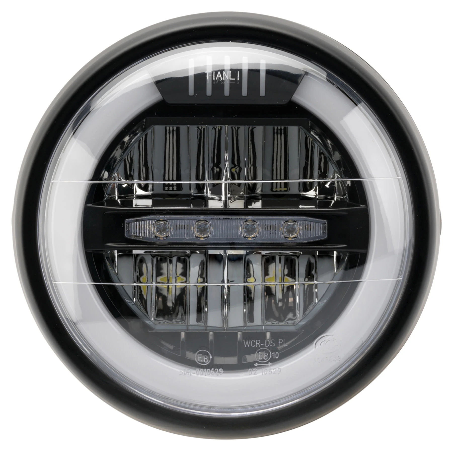 Přední (hlavní) světlo na motorku LED PUIG 1944N, 175 mm