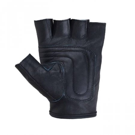 Bezprstové rukavice na motorku SECA Rider, černé