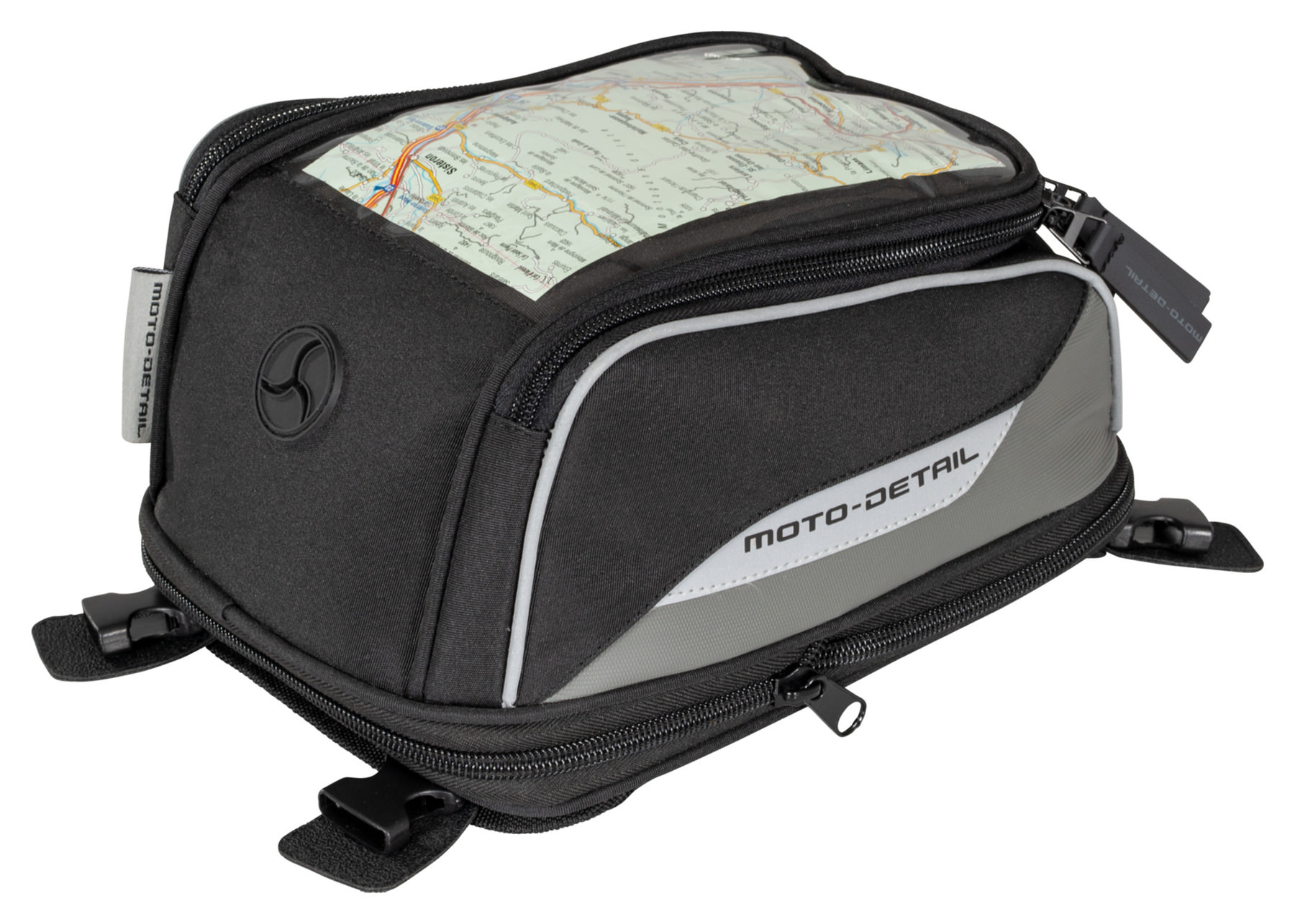 Tankvak (Tankruksak) na motorku Moto-detail 4L, magnetický/řemenový