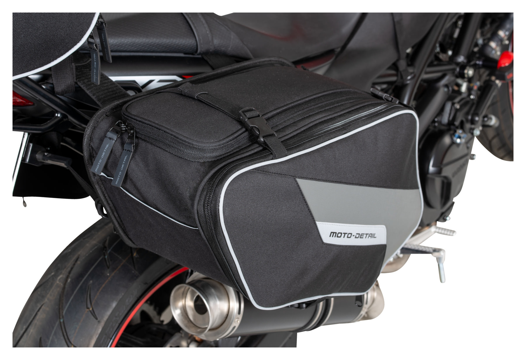 Sedlové brašny na motorku MOTO-DETAIL 2x20L, pár