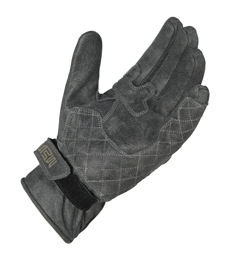 Rukavice na motorku MBW TIMMY, klasické kožené retro rukavice