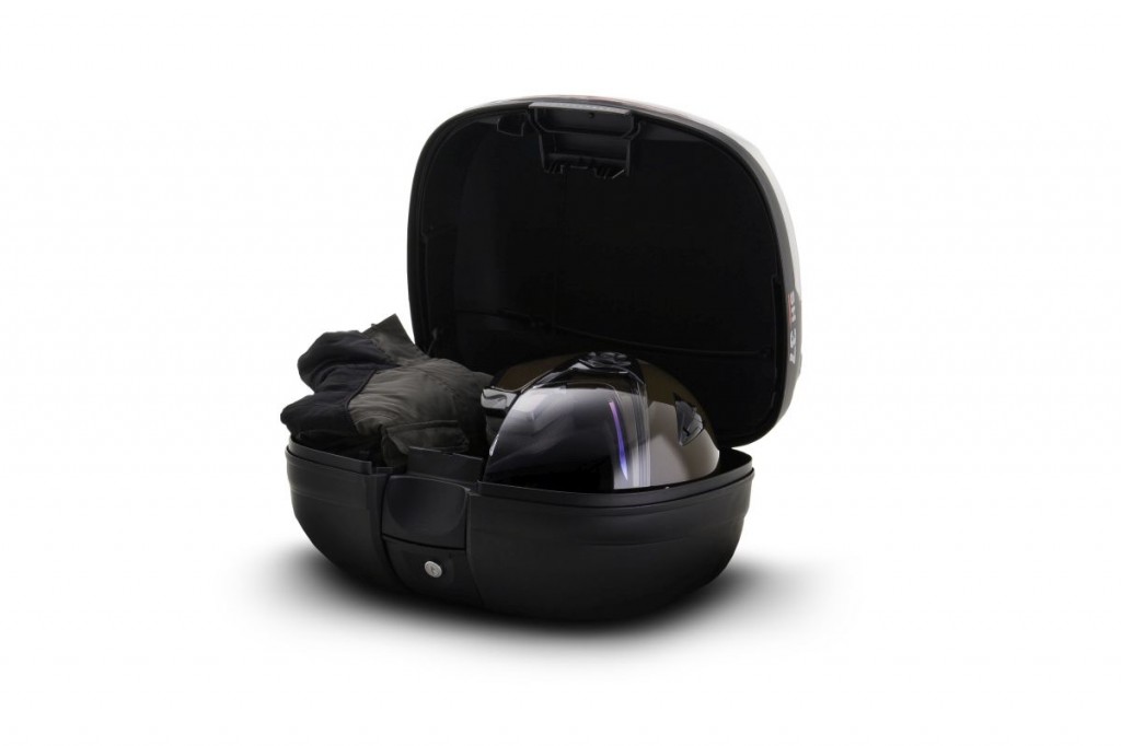 Vrchní kufr na motorku SHAD SH37, 37L (s plotnou)