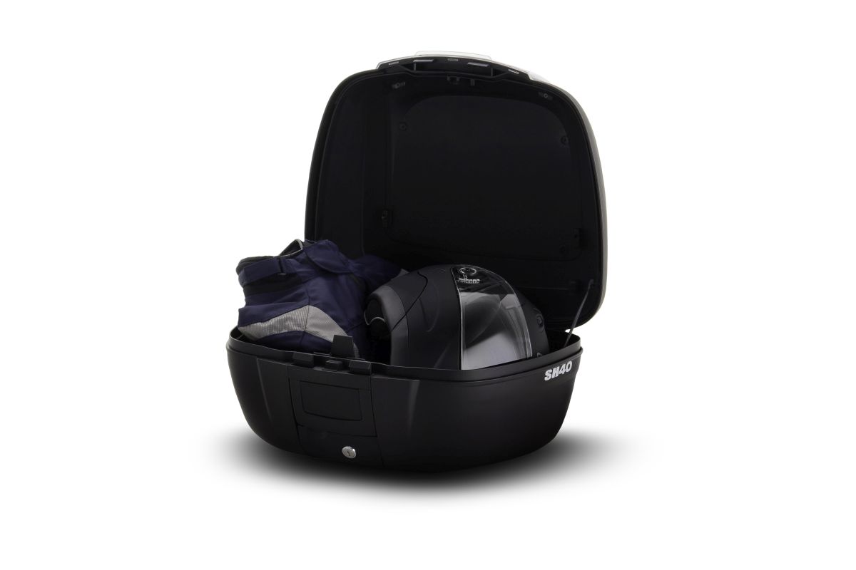 Vrchní kufr na motorku SHAD SH40, 40L (s plotnou)