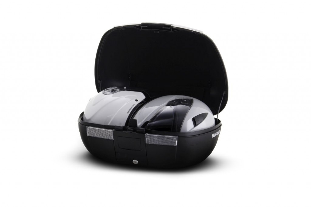 Vrchní kufr na motorku SHAD SH45, 45L (s plotnou)