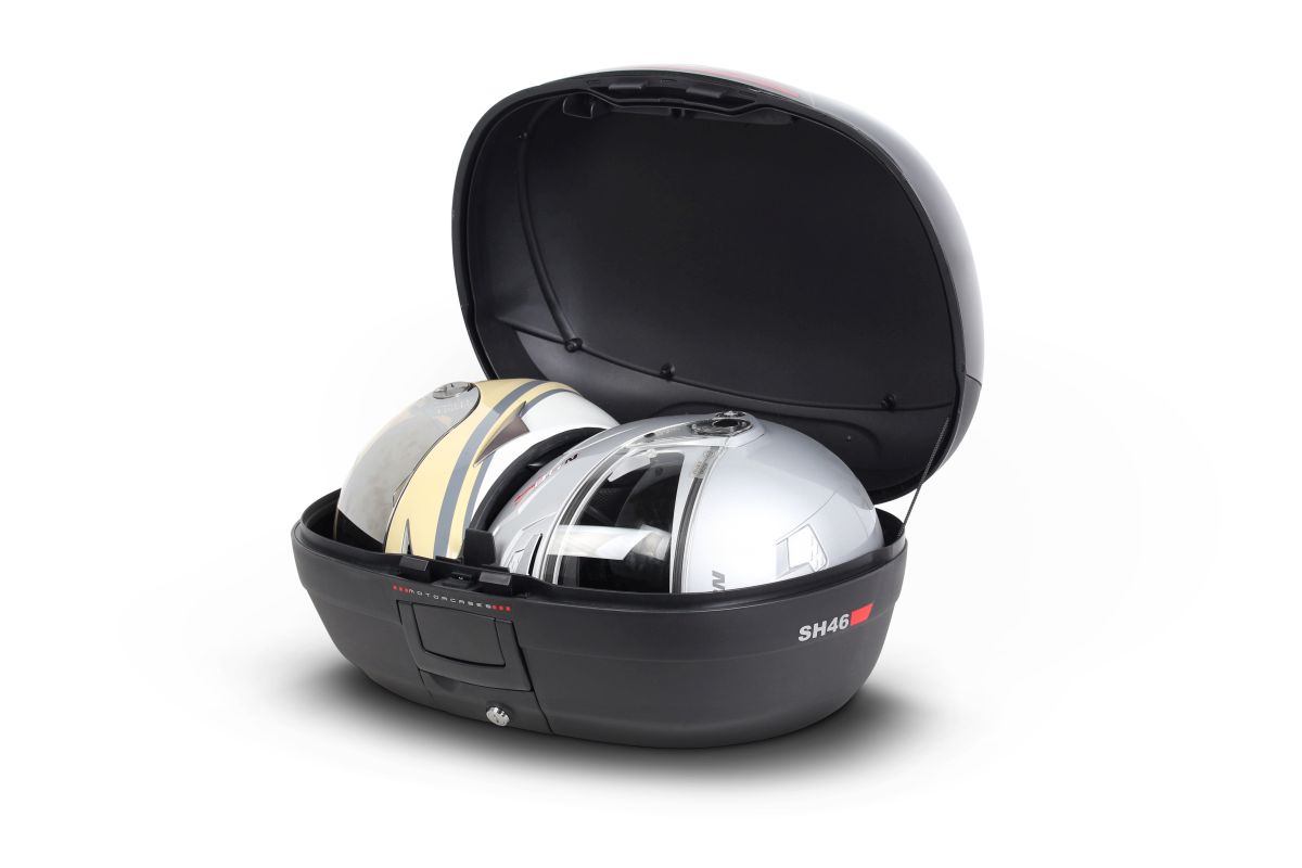 Vrchní kufr na motorku SHAD SH46, 46L (s plotnou)