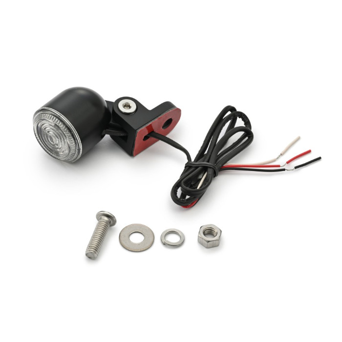 Koncové LED světlo na motorku DAYTONA "D-Tail", Ø=30 mm