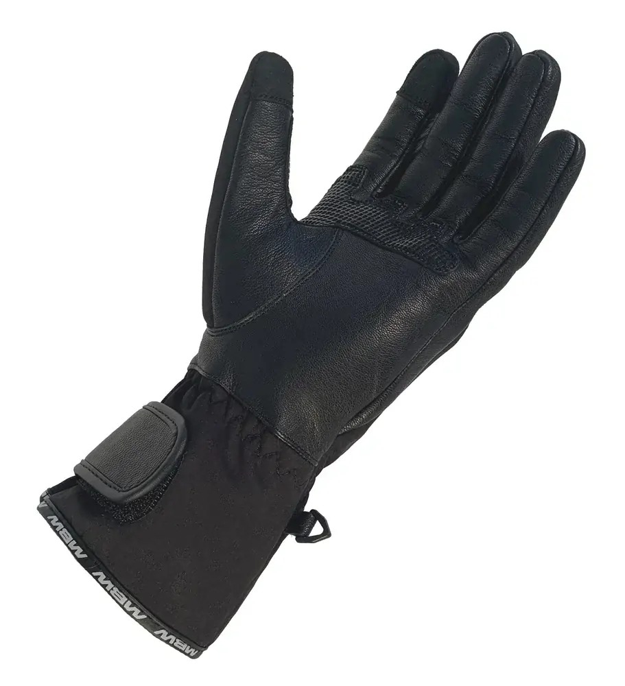 Rukavice na motorku MBW HIGHWAY, kožené pánské moto rukavice