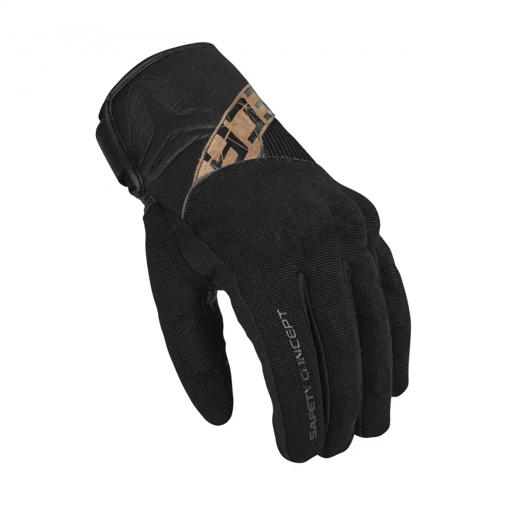 Letní rukavice na motorku SECA X-Stretch II černo/hnědé