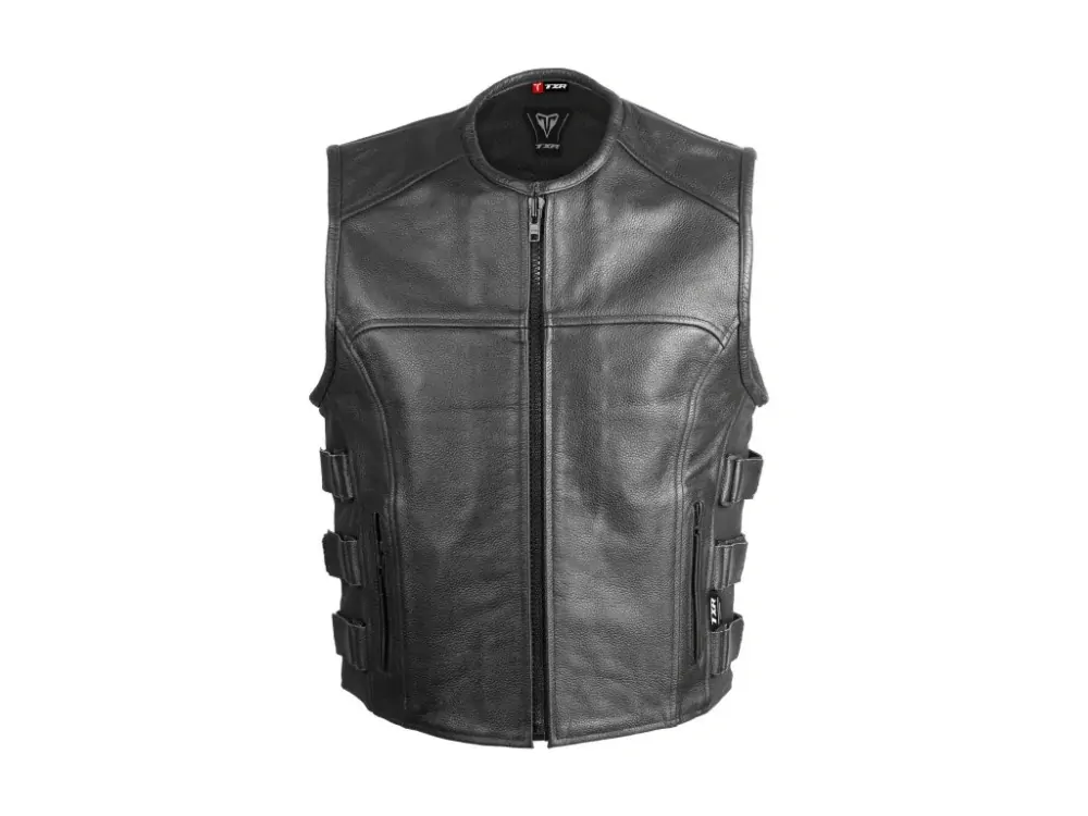 Kožená vesta na motorku TXR Shooter