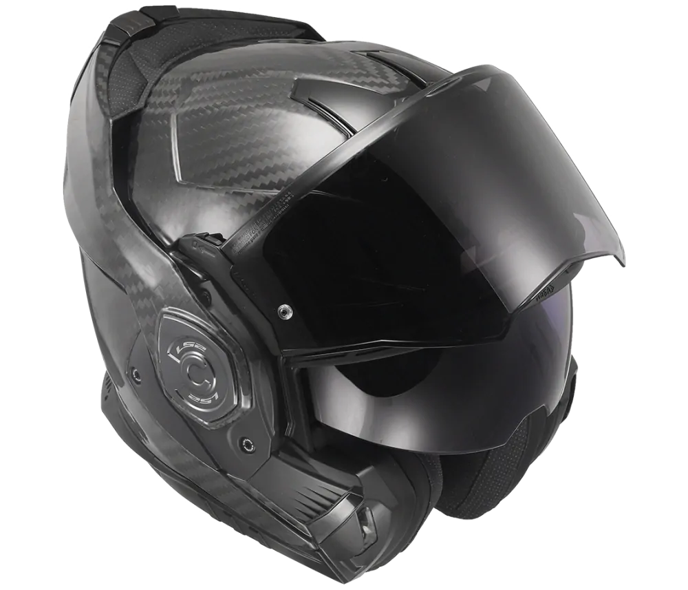 LS2 FF901 Advant X CARBON Solid, překlápěcí helma na motorku