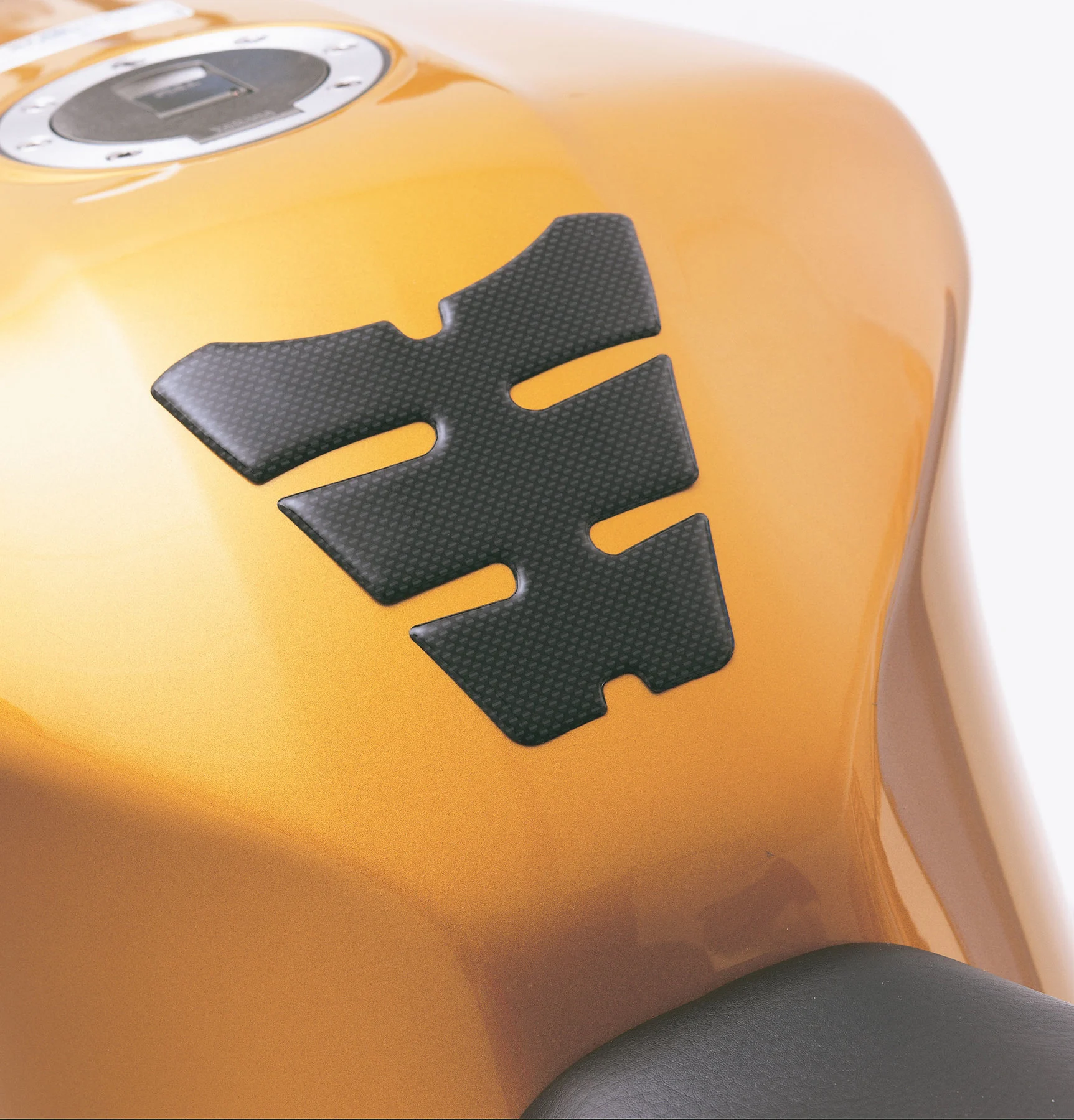 Tankpad na moto nádrž Carbonlook, 13,5 x 13 cm