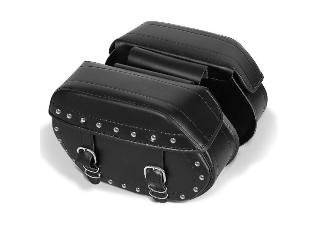 Sedlové kožené brašny na motorku TXR DS5D, pár (42cm x 26cm x 16cm)