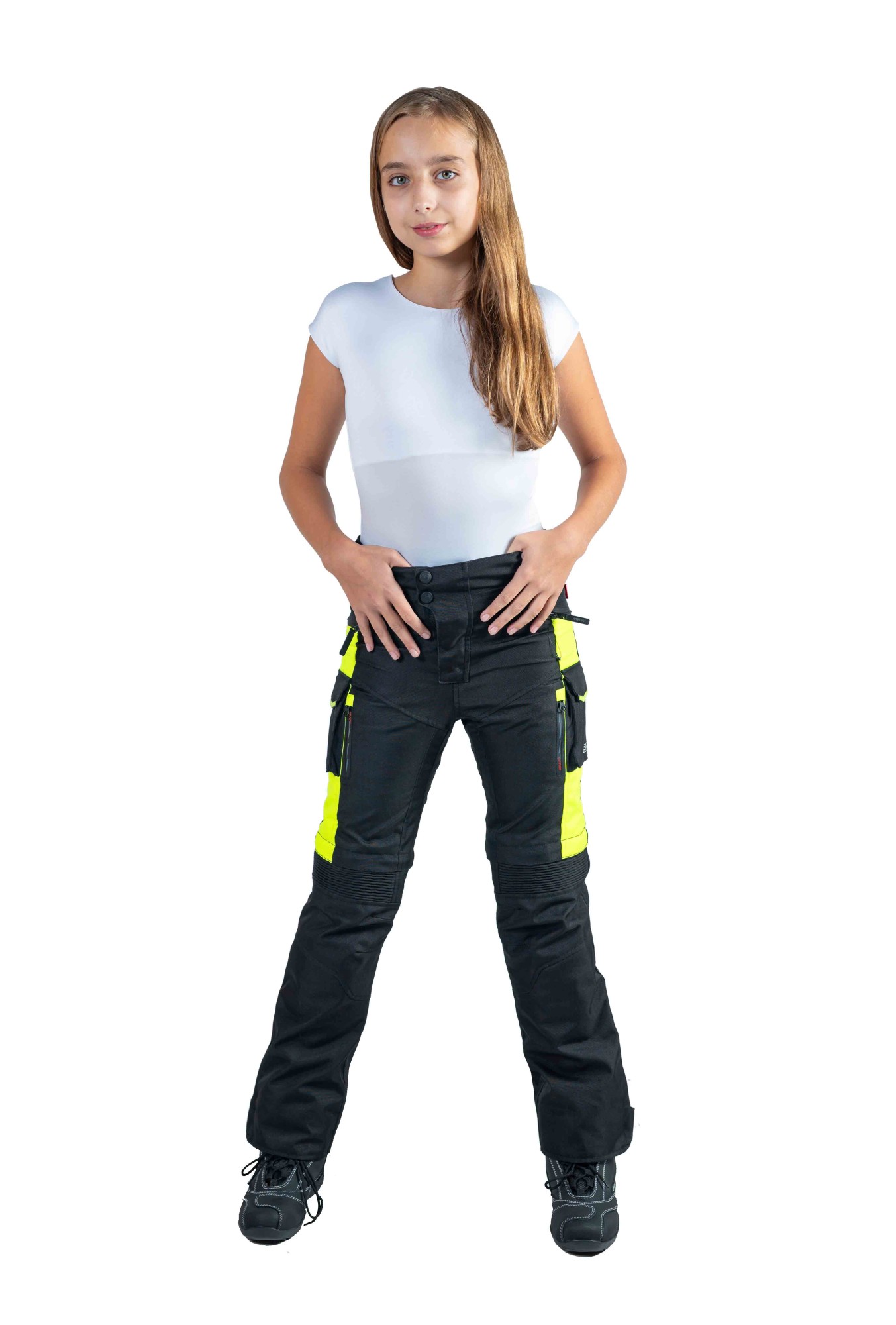 MBW TENDER PANTS textilní dětské moto kalhoty