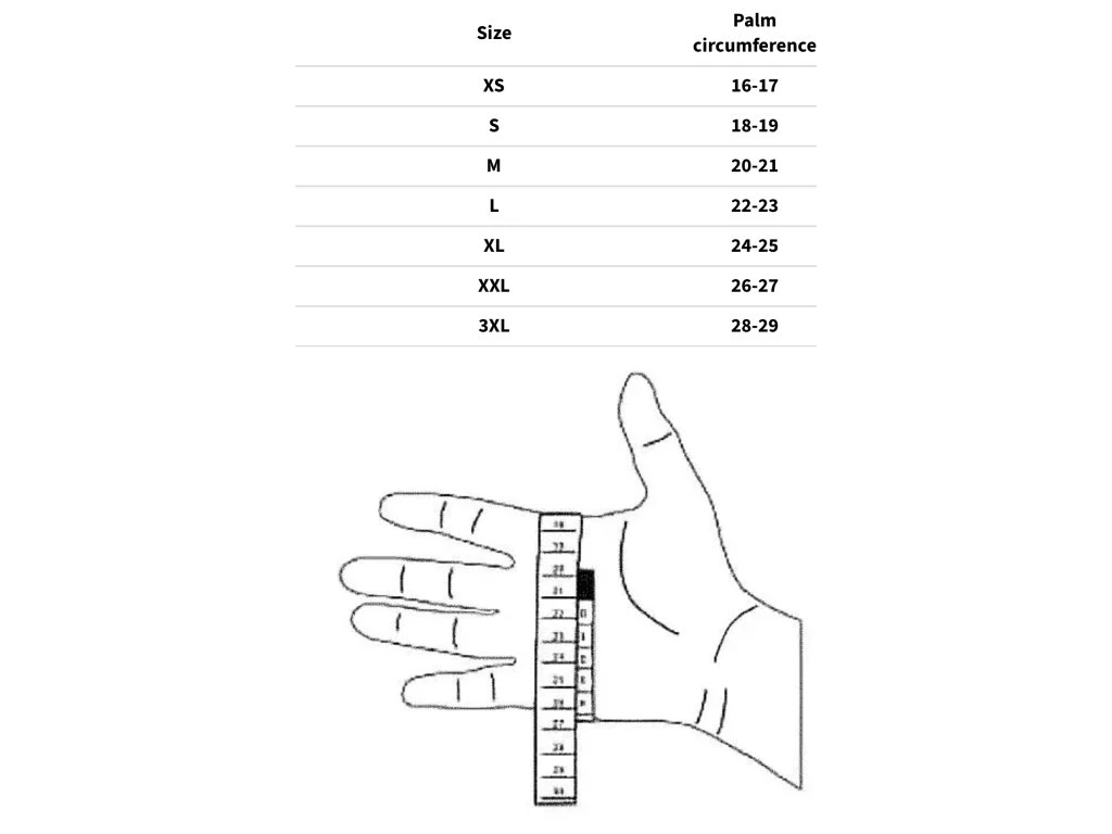 Rukavice na motorku TXR Spartan černo-fluo žluté