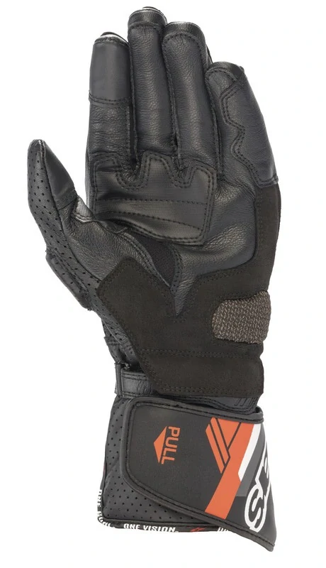 Alpinestars SP-8 V3 (černá/červená fluo), sportovní rukavice na motorku