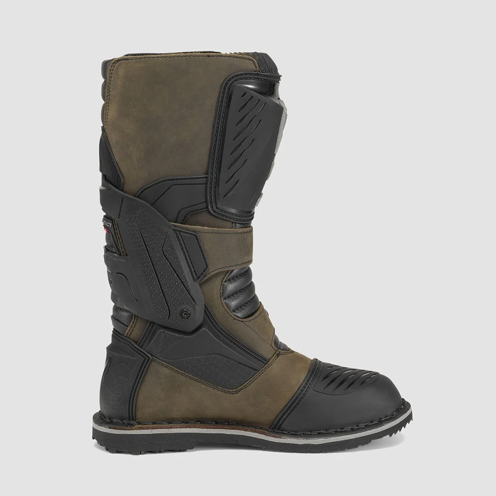 Boty na motorku FORMA TERRA EVO DRY hnědé, enduro adventure boty