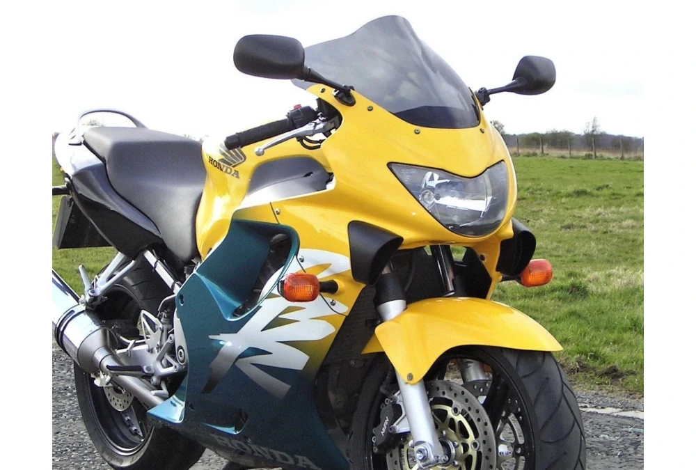 Zrcátka SEFIS "SUPERSPORT 454" do kapot na sportovní motorky, universální pár, Honda CBR 600F / CBR 900RR / 929RR / 954RR / VTR1000