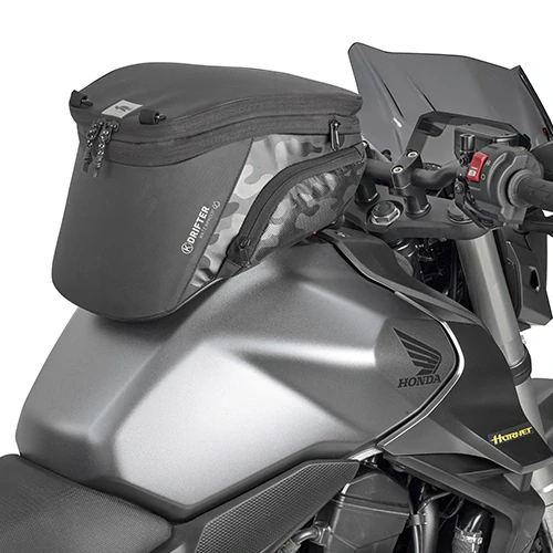 DR01 Drifter tankvak KAPPA "TANKLOCK" s objímkou na nádrž černý, objem 10-15 L