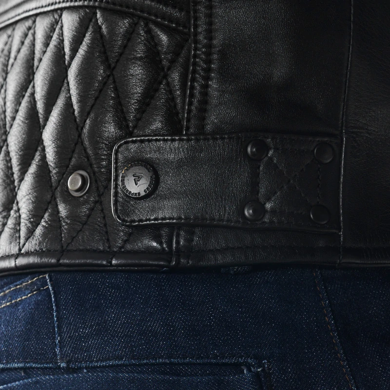 Rebelhorn HUNTER 2 Black, kožená bunda na motorku