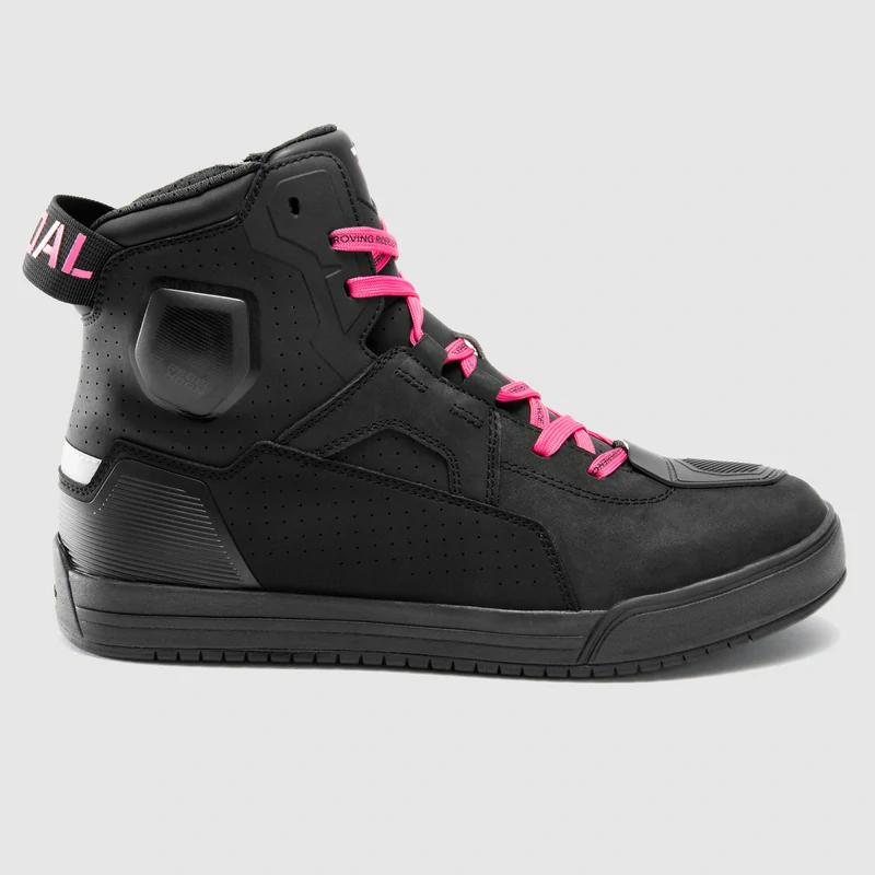 Boty na motorku REBELHORN VANDAL II WOMAN, LADY BLACK/PINK