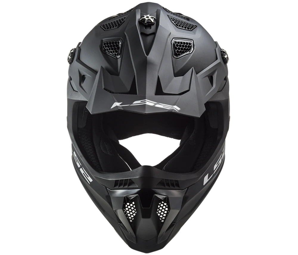 Motokrosová helma na motorku LS2 MX700 Subverter EVO NOIR Matt Black