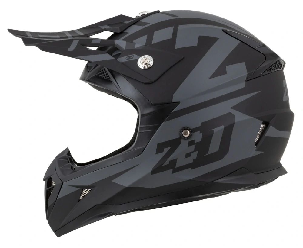 ZED X1.9 TARGA (šedá matná/černá) Motokrosová helma na motorku