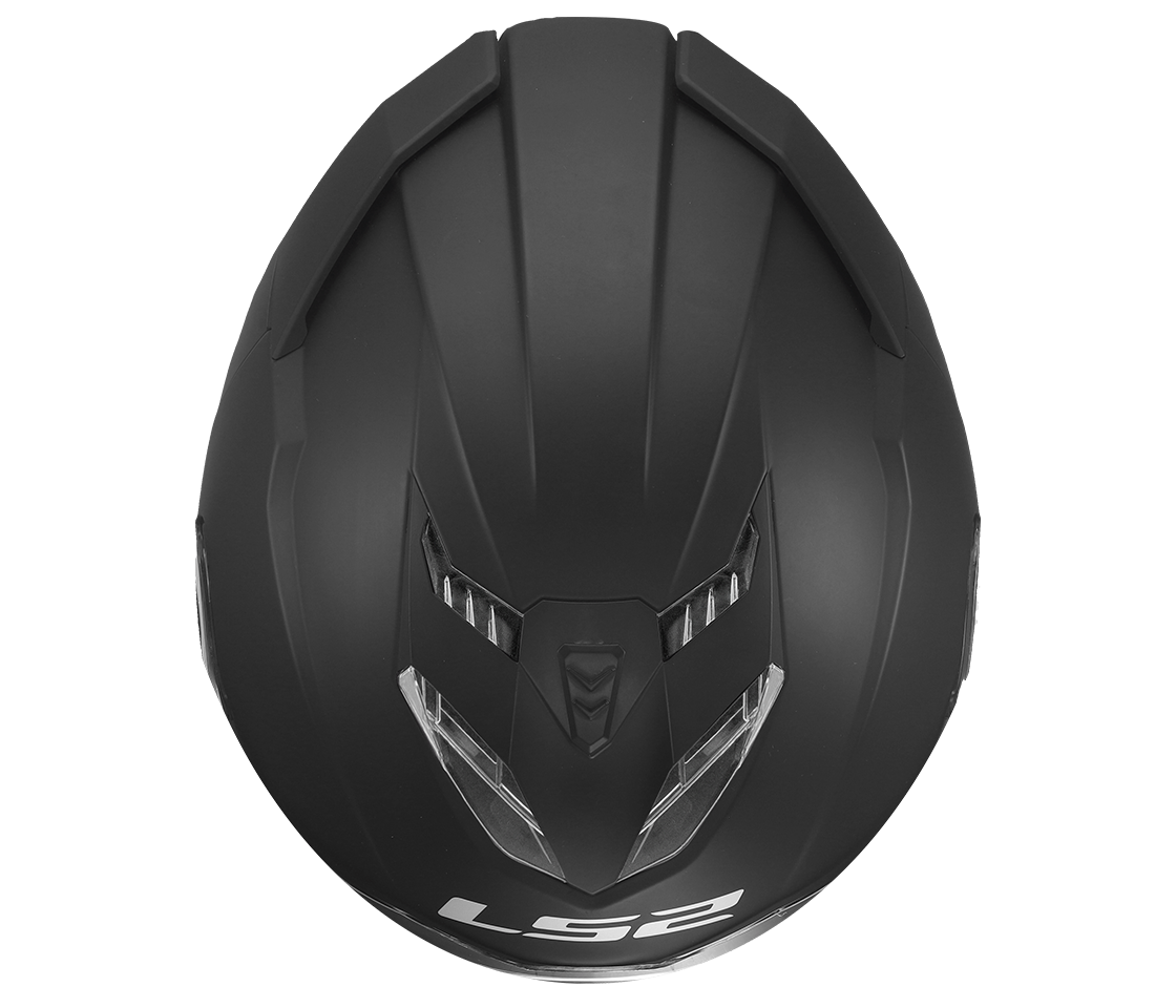 LS2 FF818 STORM III SOLID Matt Black, integrální helma na motorku