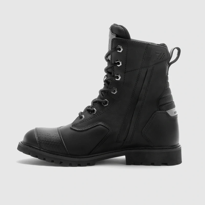 REBELHORN FALCON BLACK, klasické boty na motorku (boty na chopper, cruiser, klasiku)