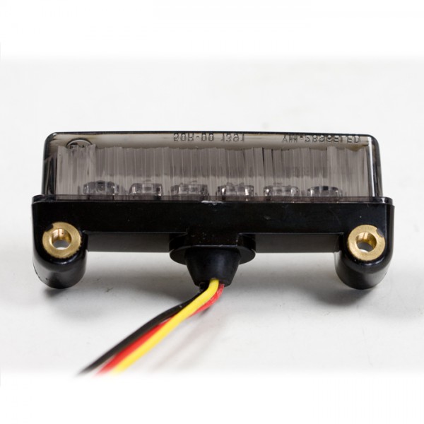 LED mini koncové světlo "Blade" tónované, 78 x 16 mm pro motocykl