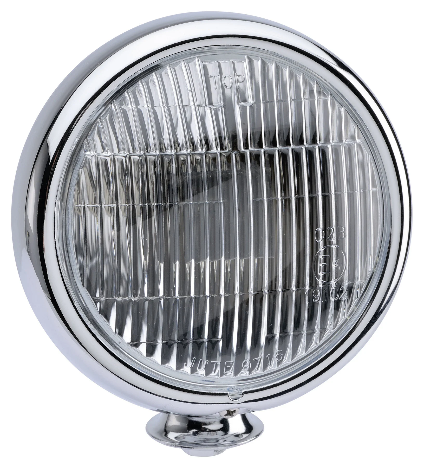 Přídavné mlhové světlo na motorku 4,5" chrom