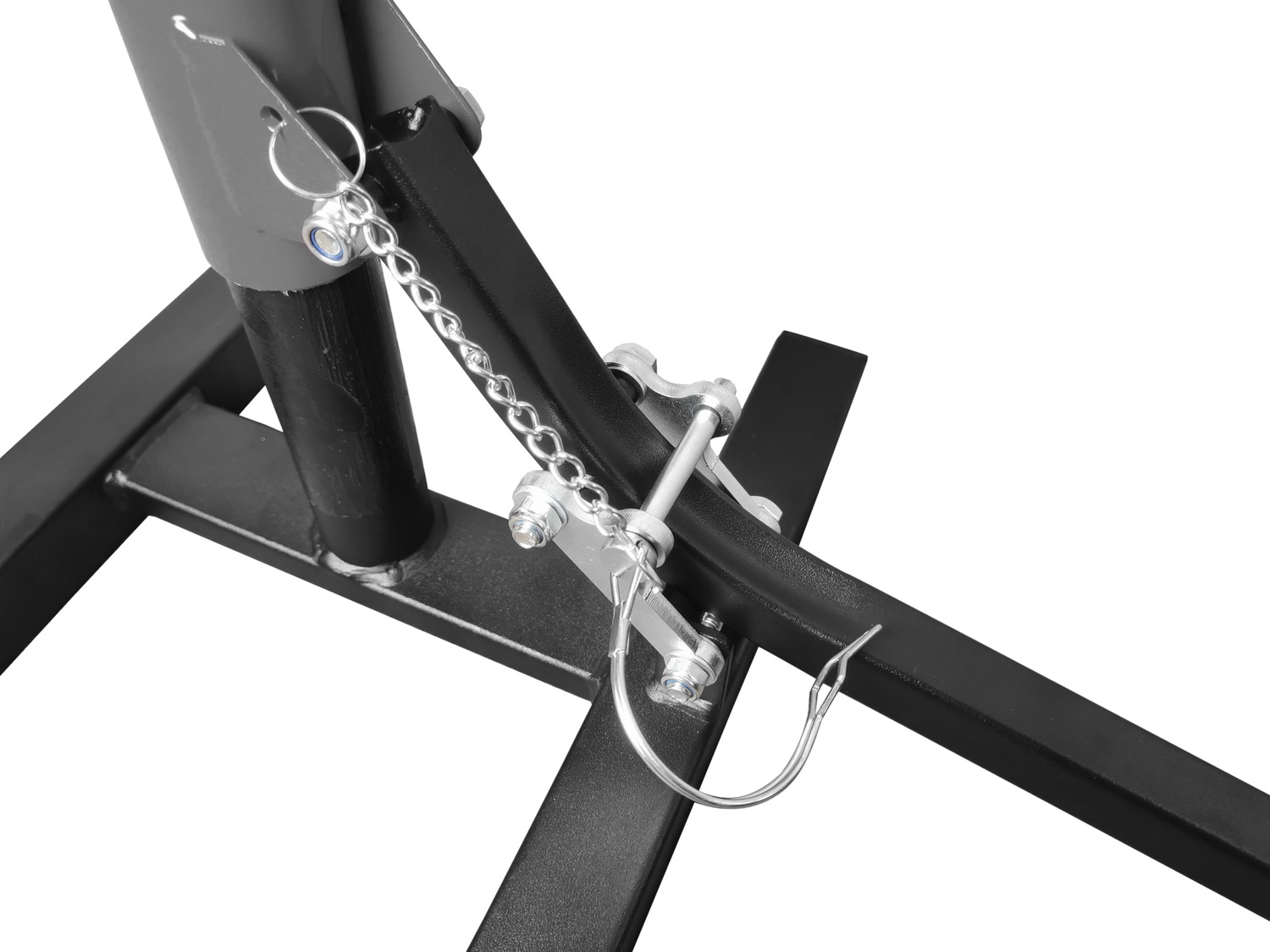 Stojan na motorku MX, Enduro, Supermoto QTECH, černý