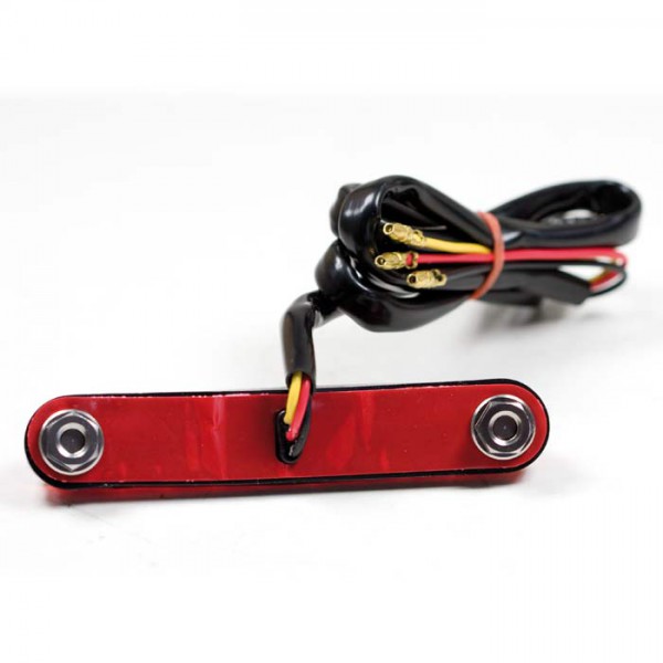 Světlo "Rail" zadní tónované, 105x18 mm pro motocykl / ATV čtyřkolky