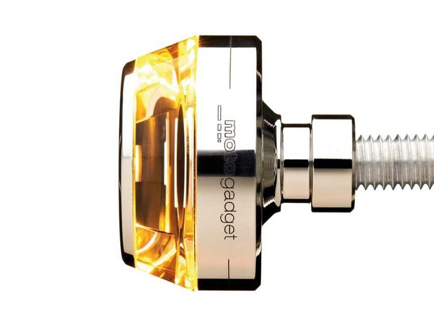 Motogadget M-BLAZE DISC hliník-leštěný, levý, blinkr do řídítek