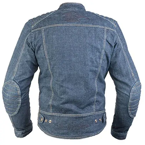 MBW James Denim Jacket, pánská jeansová bunda na motorku, DOPRAVA ZDARMA