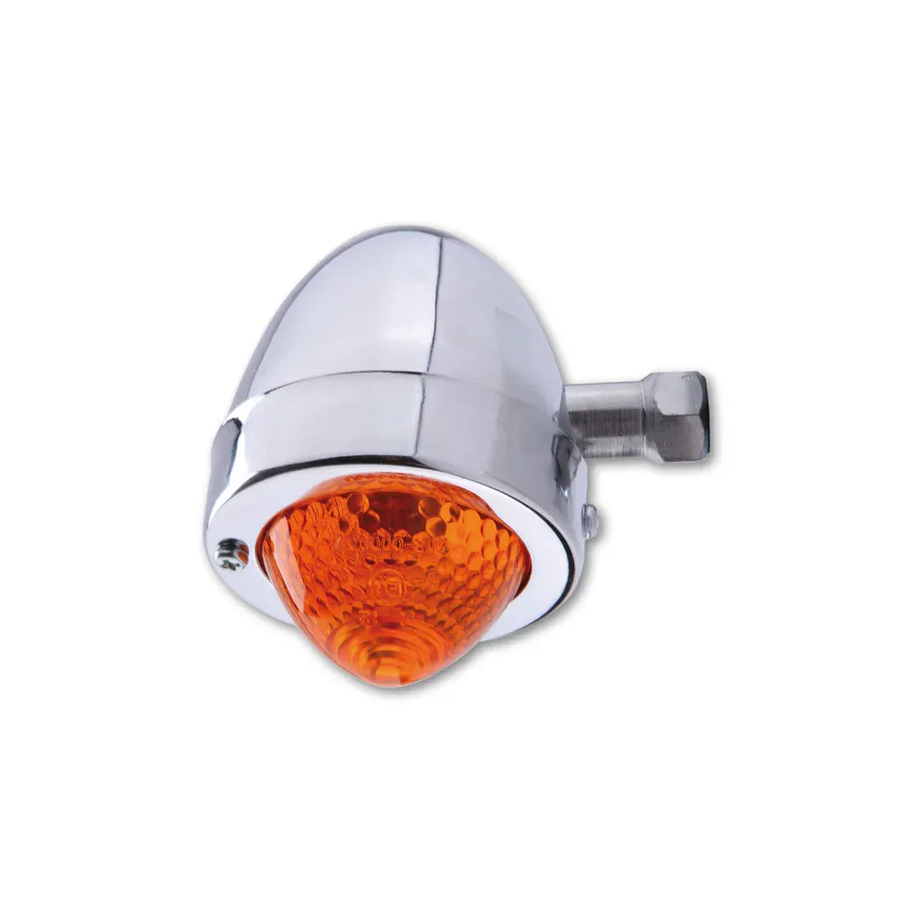 Blinkr na moto "Bullet Pike" chrom, kus