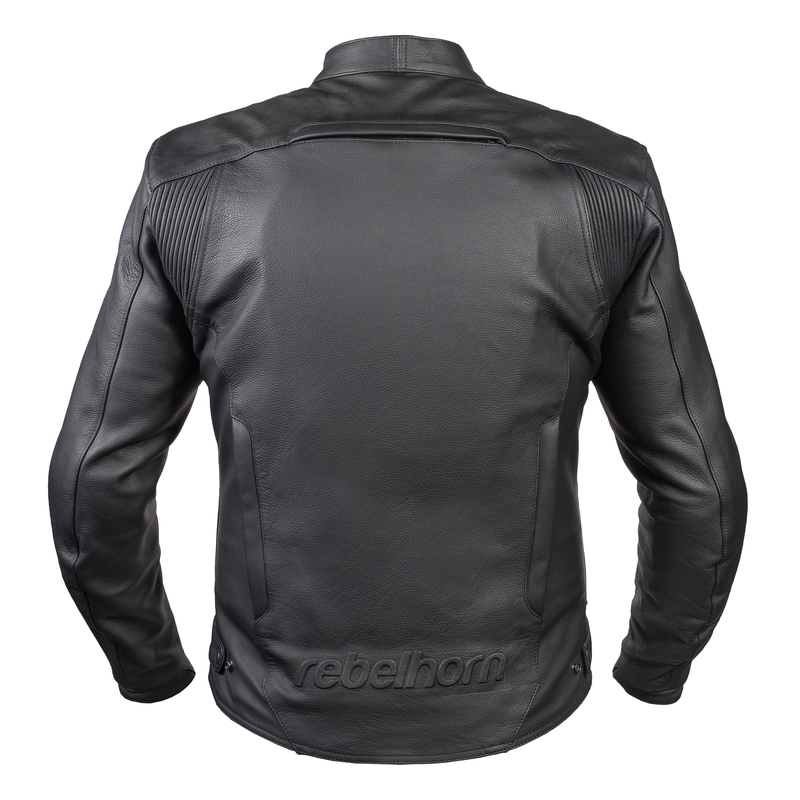 Kožená bunda na motorku Rebelhorn Runner II, super ventilace - VÝPRODEJ v.5XL